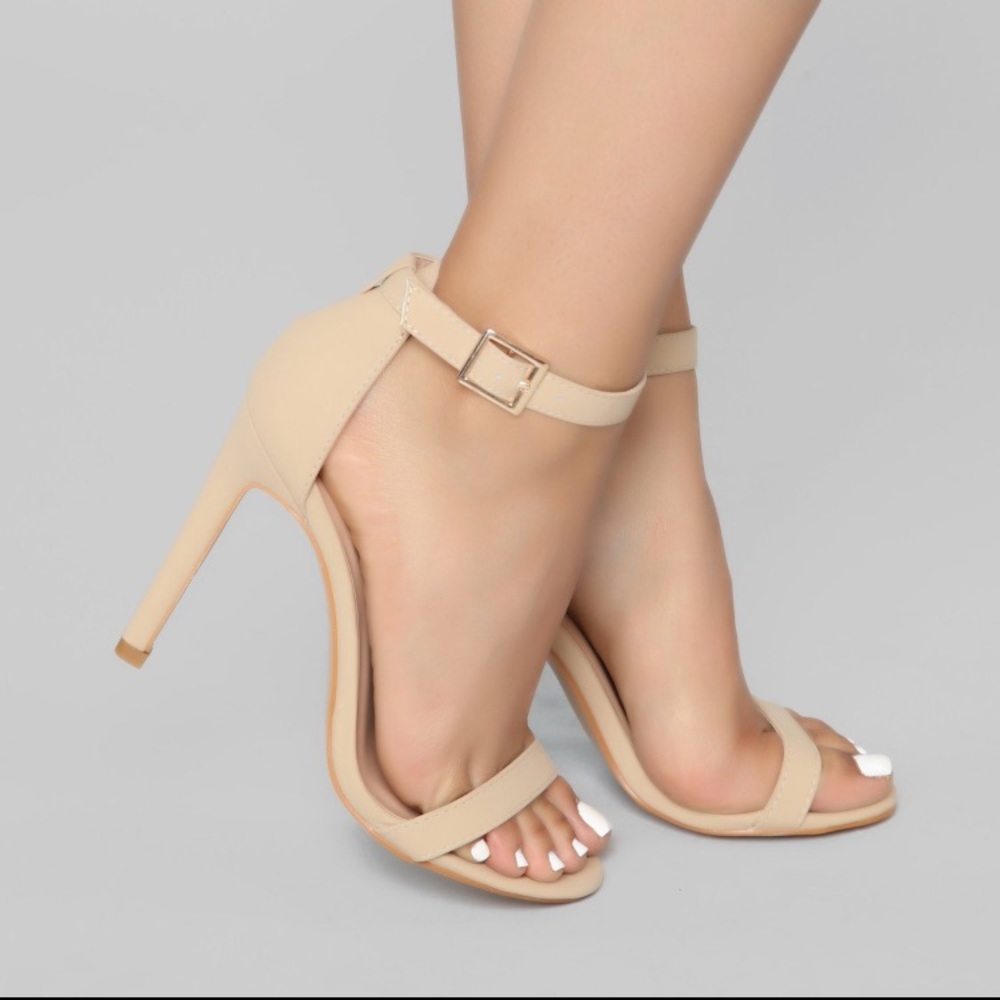 Fashion Nova Nude Heels